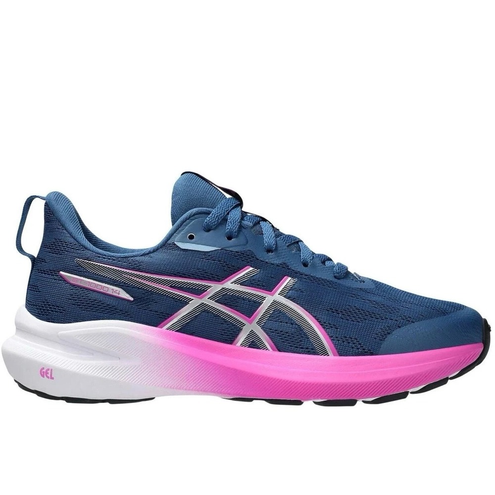 ASICS GT-1000 14 GS Big Kids Size 3.5 Running Shoes Blue Sneakers NEW
